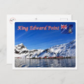 南ジョージアと南サンドイッチ –  ポストカード (正面/裏面)