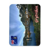 南ジョージアと南サンドイッチ –  マグネット (縦)