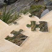 南ジョージアのキングペンギンと山 ジグソーパズル (側面)