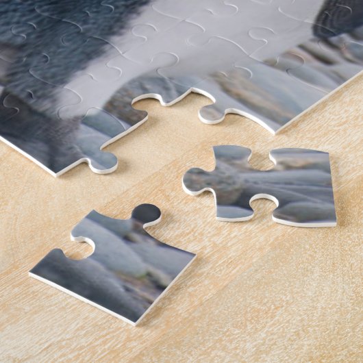 南ジョージアキングペンギン ジグソーパズル (側面)