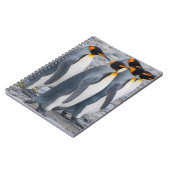 南ジョージアキングペンギン ノートブック (左側)