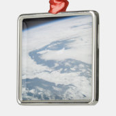 南ジョージア島の近くの5歳の氷山 メタルオーナメント (左)