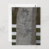 南ジョージア島 – Shackleton Grave (Close up) ポストカード (正面/裏面)