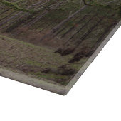 南ジョージア州の田舎の納屋のガラスのカッティングボード カッティングボード (角)