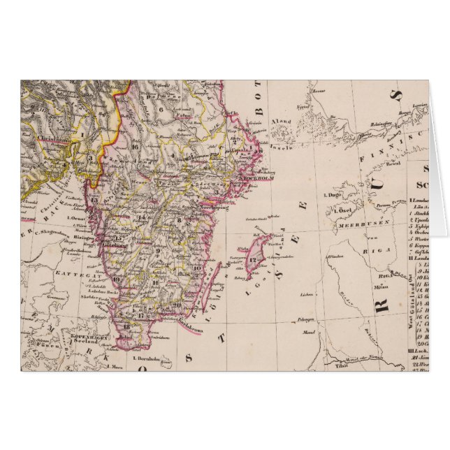 南スウェーデンとノルウェー (正面横)