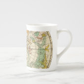 南スカイスターチャートと星座の地図 ボーンチャイナマグカップ (右)
