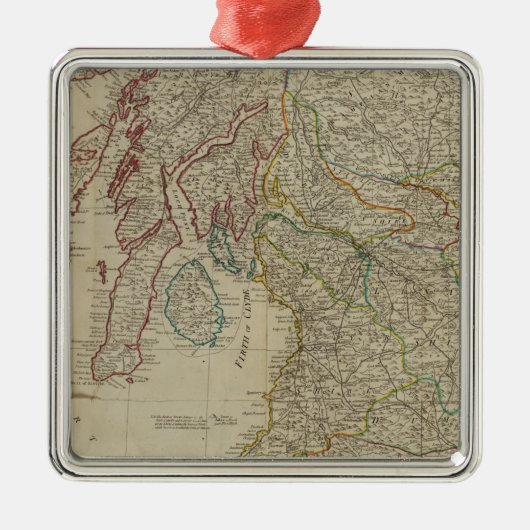 南スコットランド メタルオーナメント (正面)