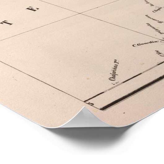 南スペイン ポスター (角)