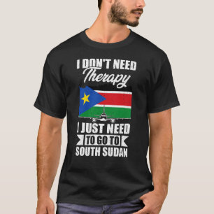 南スーダンに行く Tシャツ