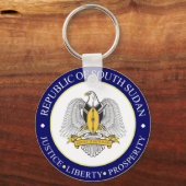 南スーダンの象徴 キーホルダー (正面)