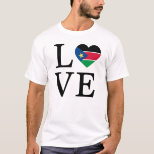 南スーダンへの愛 Tシャツ