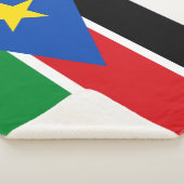 南スーダン国旗（アフリカ） シェルパブランケット (3/4)