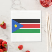 南スーダン国旗（アフリカ） スタンダードランチョンナプキン (インサイチュ)