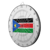 南スーダン国旗（アフリカ） ダーツボード (正面右)