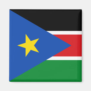 南スーダン国旗(アフリカ) マグネット