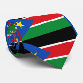 南スーダン国旗 ネクタイ (ロール)