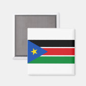 南スーダン国旗 マグネット (正面/裏面)