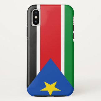 南スーダン国旗 iPhone X ケース