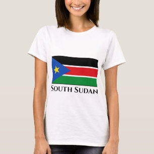 南スーダン国旗 Tシャツ
