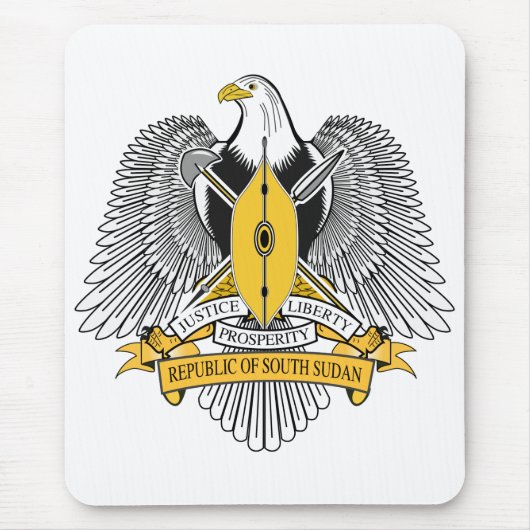 南スーダン軍服 マウスパッド (正面)