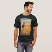 南スーダン イラスト 旅行 アート ヴィンテージ Tシャツ (正面フル)