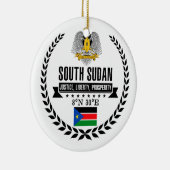 南スーダン セラミックオーナメント (右)