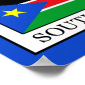 南スーダン ポスター (角)