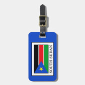 南スーダン ラゲッジタグ (正面縦)