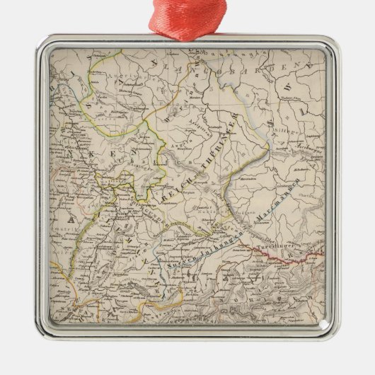 南ダヌベ諸国 メタルオーナメント (正面)