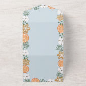 南チャームクリスマスカードレシピ共有 オールインワン招待状 (外側)