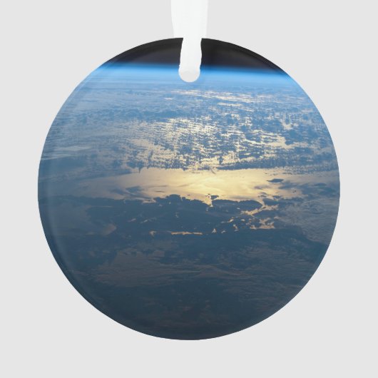 南チリのラグーナサンラファエル国立公園。 オーナメント (裏面)