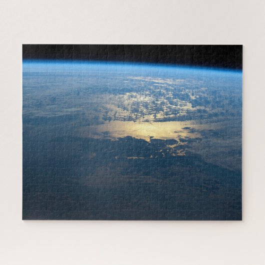 南チリのラグーナサンラファエル国立公園。 ジグソーパズル (横)