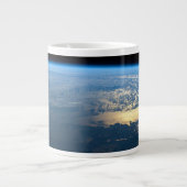 南チリのラグーナサンラファエル国立公園。 ジャンボコーヒーマグカップ (正面)