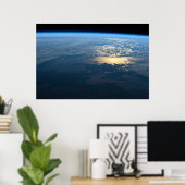 南チリのラグーナサンラファエル国立公園。 ポスター (ホームオフィス)