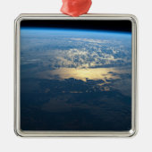 南チリのラグーナサンラファエル国立公園。 メタルオーナメント (正面)