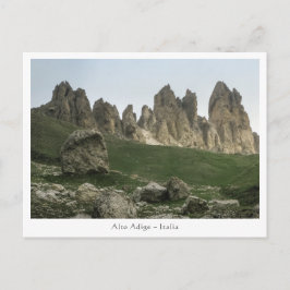 南チロルのイタリア写真 ポストカード