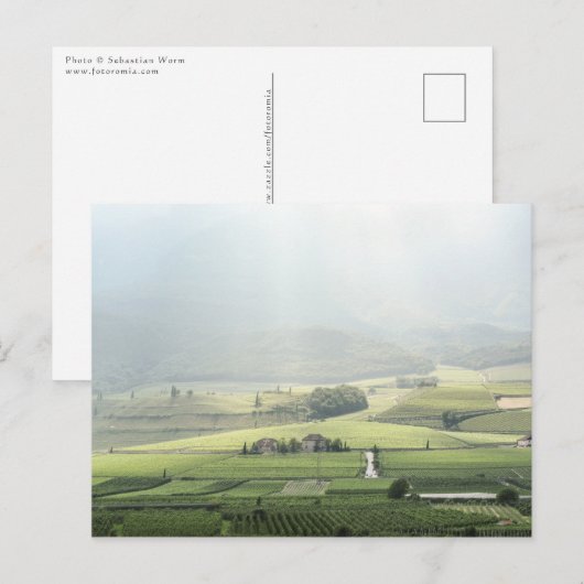 南チロルの風景 ポストカード (正面/裏面)