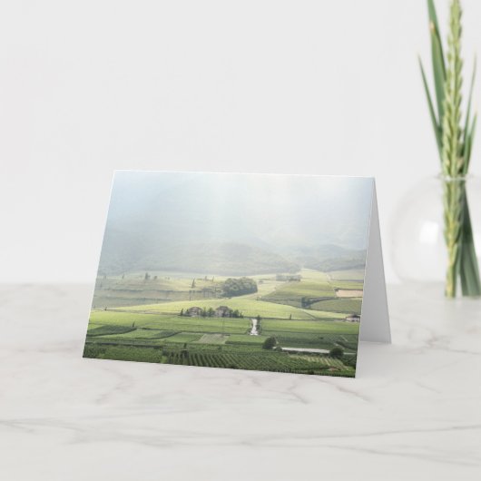 南チロルイタリア カード (正面)