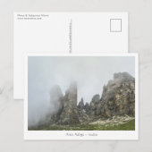 南チロルイタリア ポストカード (正面/裏面)