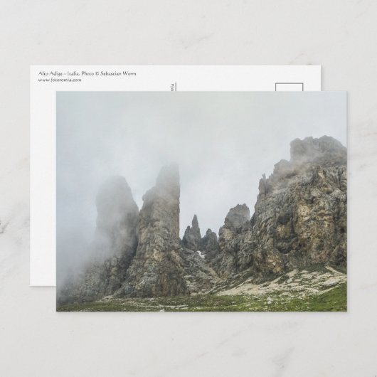 南チロルイタリア ポストカード (正面/裏面)