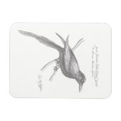 南ティルニシャンバイオレット翼サピアマグネット マグネット (横)