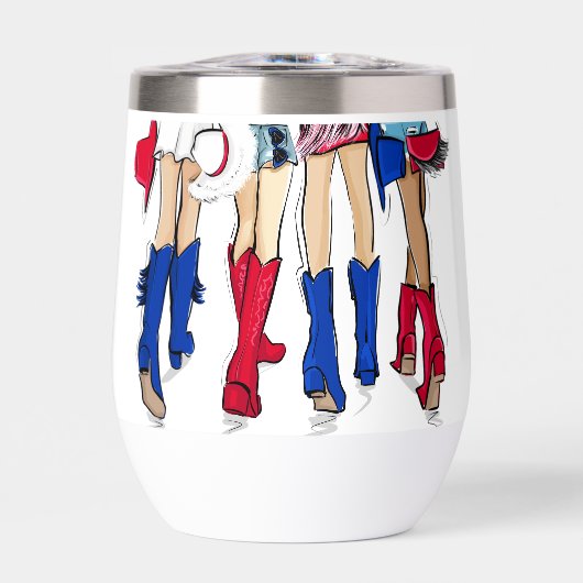 南テキサス州レディースファッションカウボーブーツ名イン (正面)