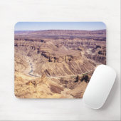 南ナミビア，アフリカの魚川峡谷 マウスパッド (マウス)