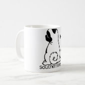 南ネバダのパグの救助のマグ コーヒーマグカップ (正面左)