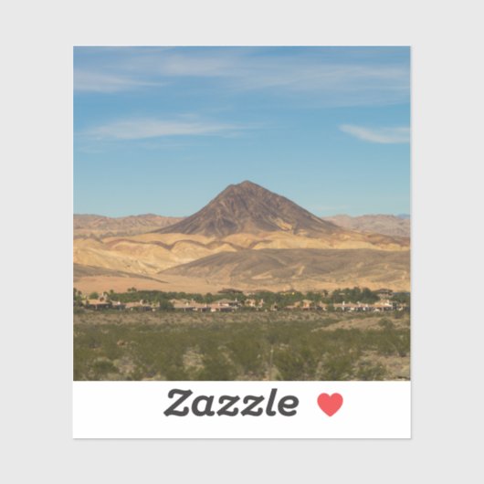 南ネバダ砂漠 シール (シート)