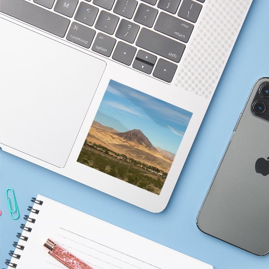 南ネバダ砂漠 シール (ノートパソコンとiPhone)