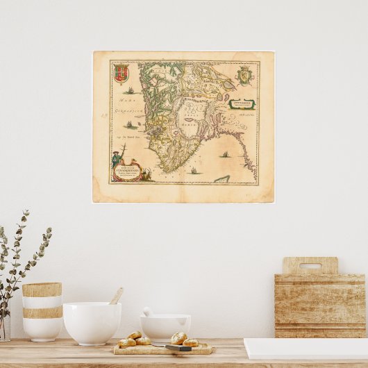 南ノルウェー ポスター (キッチン)