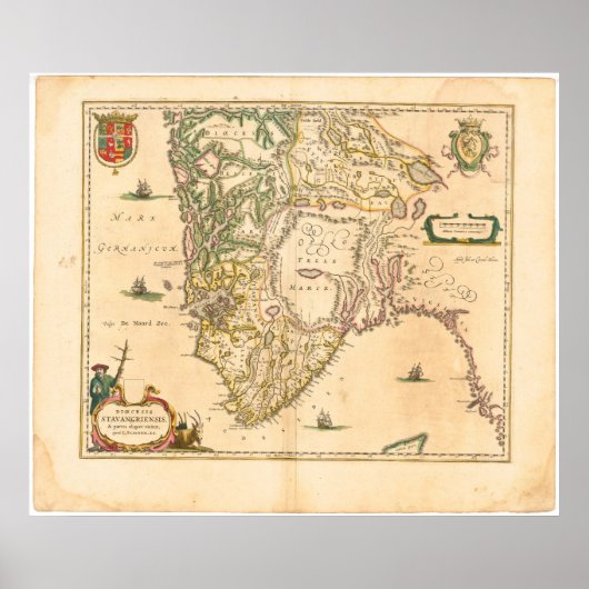 南ノルウェー ポスター (正面)