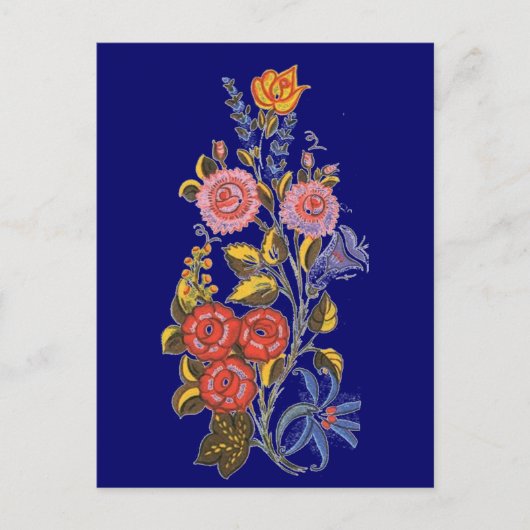 南ハンガリーフォーク芸術 ポストカード (正面)