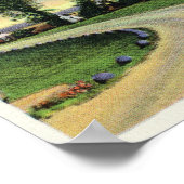 南バッテリとフラグベースの表示 ポスター (角)